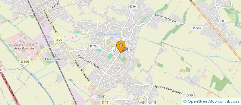 localisation de l'entreprise SARL FCI à ESCALQUENS
