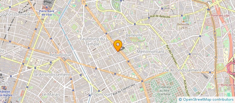 localisation de l'entreprise SARL FCI  PARIS