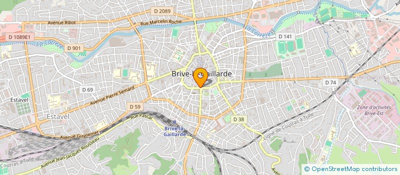 localisation de l'entreprise SARL FCM à BRIVE-LA-GAILLARDE