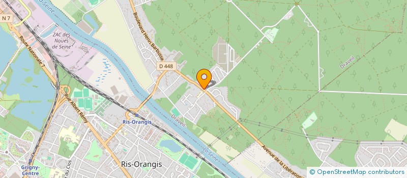 localisation de l'entreprise SARL FCS à DRAVEIL