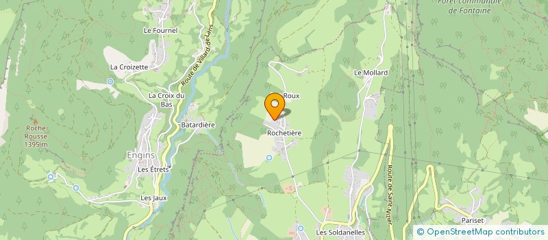 localisation de l'entreprise SARL FD à SAINT-NIZIER-DU-MOUCHEROTTE