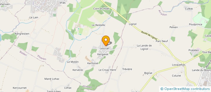localisation de l'entreprise SARL FDCP à PLOEREN