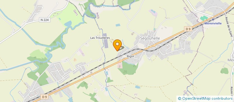 localisation de l'entreprise SARL FDG à SEGOUFIELLE