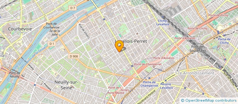 localisation de l'entreprise SARL FDL PROMOTION à LEVALLOIS-PERRET