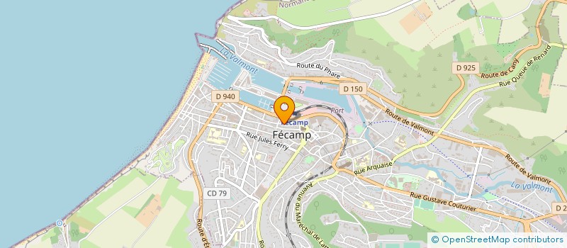 localisation de l'entreprise SARL FECAMPOISE DE COUVERTURE à FECAMP