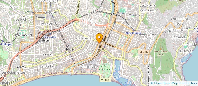 localisation de l'entreprise SARL FEDOR CONSEILS à NICE