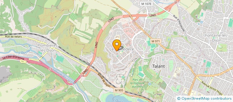 localisation de l'entreprise SARL FEILLES  TALANT