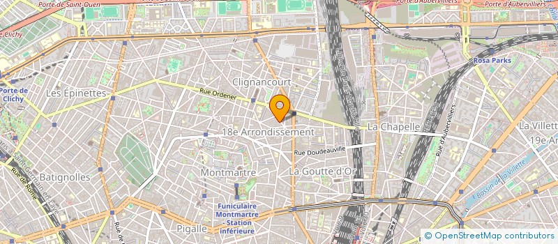 localisation de l'entreprise SARL FELI-COIFFURE  PARIS