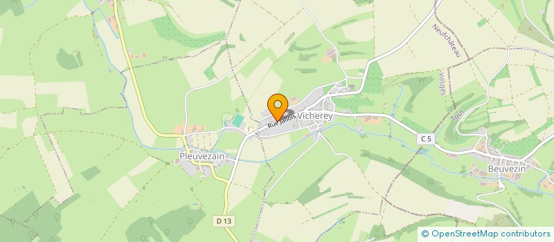 localisation de l'entreprise SARL FELTER à VICHEREY