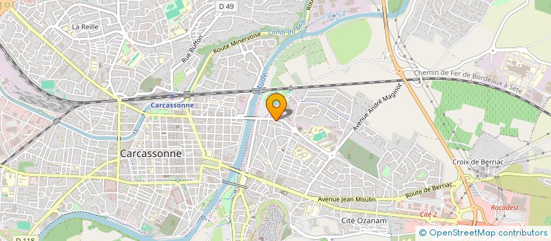 localisation de l'entreprise SARL FENICIA à CARCASSONNE