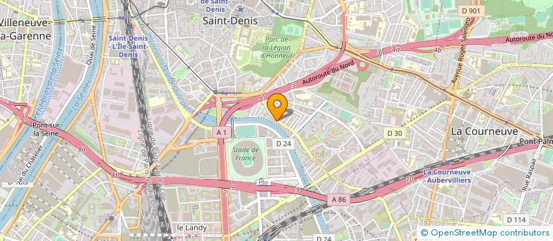 localisation de l'entreprise SARL FER BAT à SAINT-DENIS