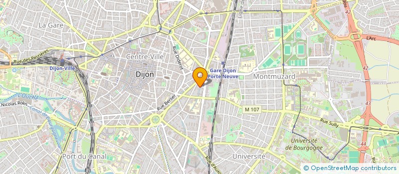 localisation de l'entreprise SARL FER FAIRE à DIJON