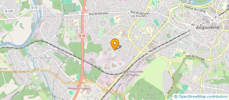 localisation de l'entreprise SARL FERCHICHI à ANGOULEME