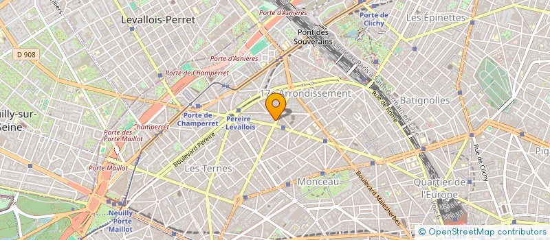 localisation de l'entreprise SARL FERDINAND GROS  PARIS