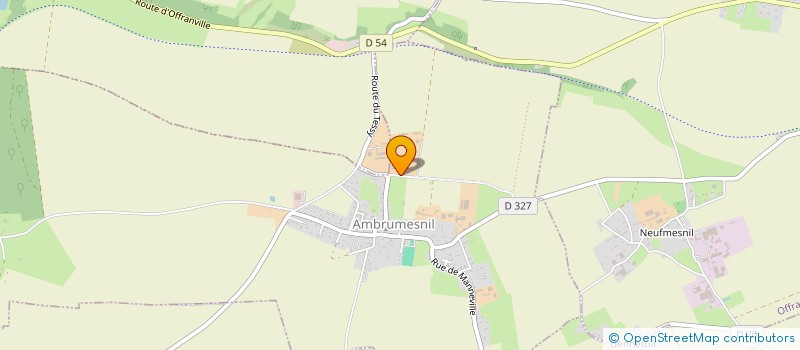 localisation de l'entreprise SARL FERME DE LA LONGUE HAIE  AMBRUMESNIL