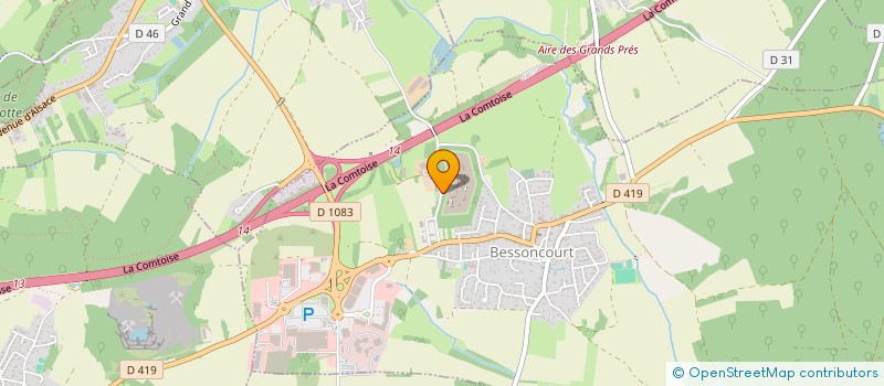localisation de l'entreprise SARL FERME DU GENIVAL à BESSONCOURT