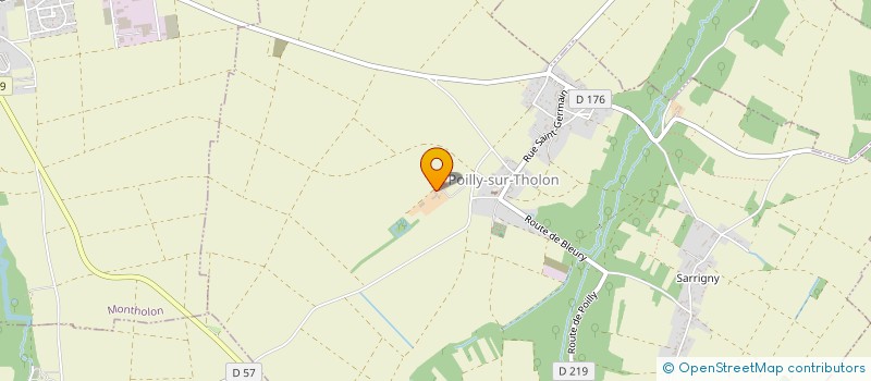 localisation de l'entreprise SARL FERME DU PARC  POILLY-SUR-THOLON