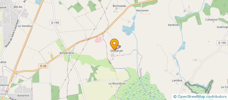 localisation de l'entreprise SARL FERME DU PONT ROMAIN  SURZUR