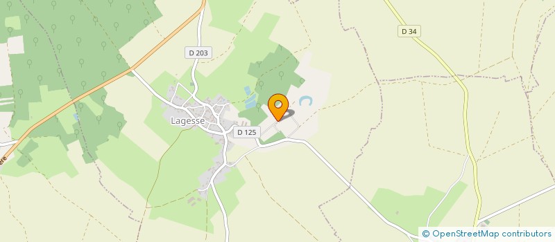 localisation de l'entreprise SARL FERME EQUESTRE DE LAGESSE à LAGESSE