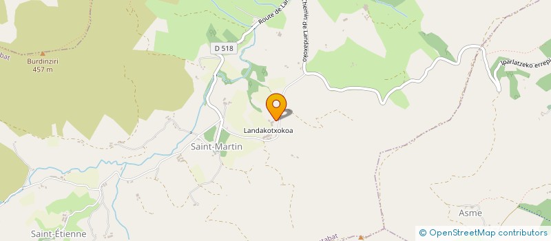 localisation de l'entreprise SARL FERME ONDARS à LANTABAT