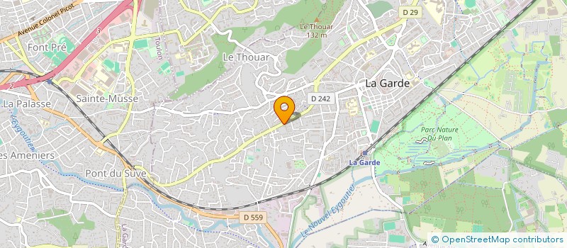 localisation de l'entreprise SARL FERMEC à LA GARDE
