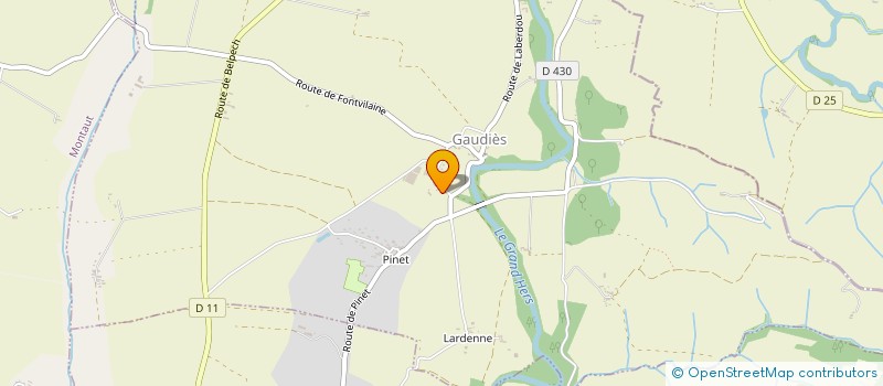 localisation de l'entreprise SARL FERMETURES ALU - PERROT FRERES à SAVERDUN