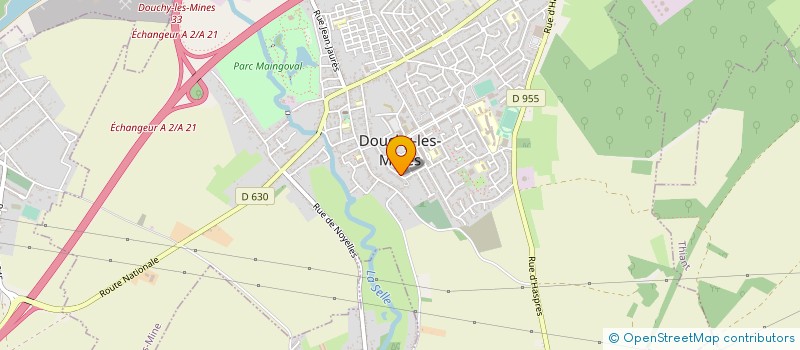 localisation de l'entreprise SARL FERMETURES DOUCHYNOISES à DOUCHY-LES-MINES