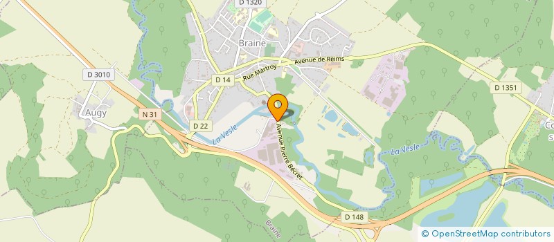 localisation de l'entreprise SARL FERMODIS à BRAINE