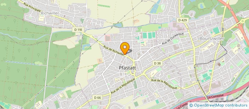 localisation de l'entreprise SARL FERNANDES DA EIRA  PFASTATT