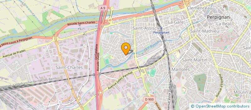 localisation de l'entreprise SARL FERNANDEZ à PERPIGNAN