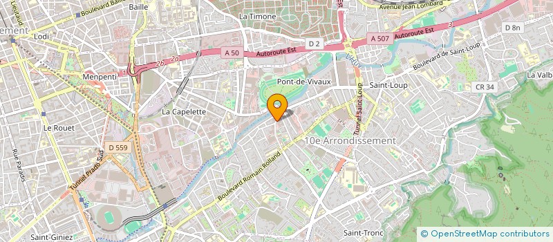 localisation de l'entreprise SARL FERNANDEZ à MARSEILLE