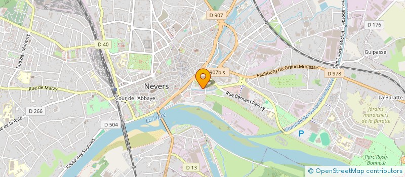 localisation de l'entreprise SARL FERRAGUTI à NEVERS