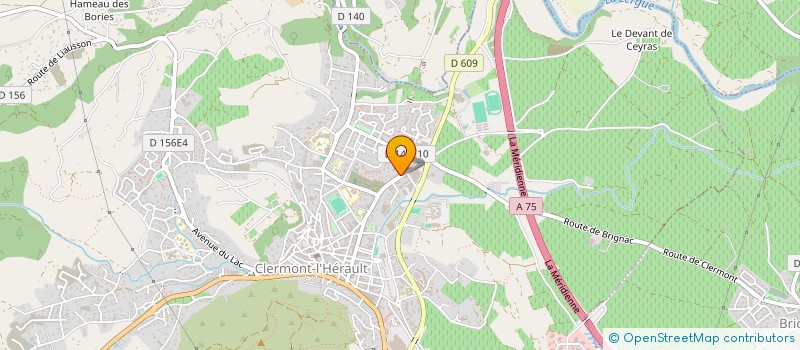 localisation de l'entreprise SARL FERRAND MEUBLES à CLERMONT-L'HERAULT