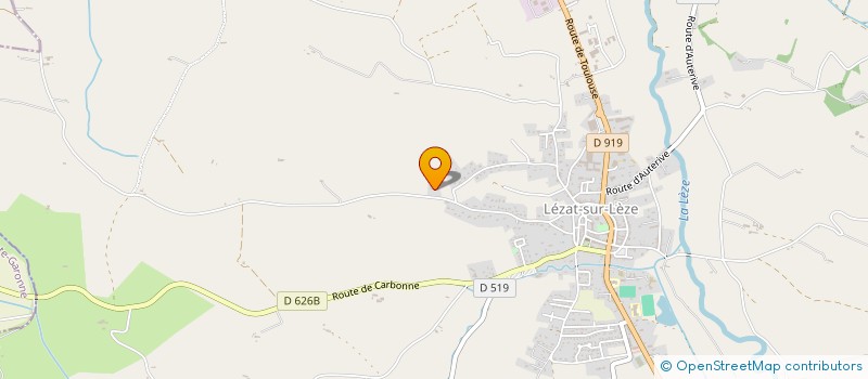 localisation de l'entreprise SARL FERRARO à LEZAT-SUR-LEZE