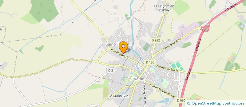 localisation de l'entreprise SARL FERRE à SAINT-FLORENTIN