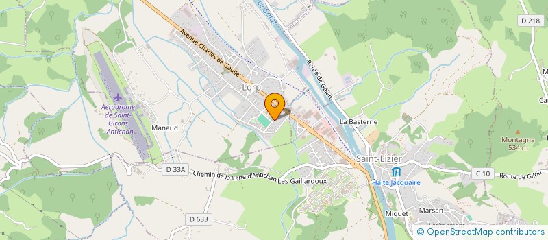 localisation de l'entreprise SARL FERRE PHILIPPE à LORP-SENTARAILLE