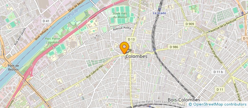 localisation de l'entreprise SARL FERREIRA à COLOMBES