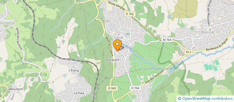 localisation de l'entreprise SARL FERREIRA JOSE ET FILS à SAYAT