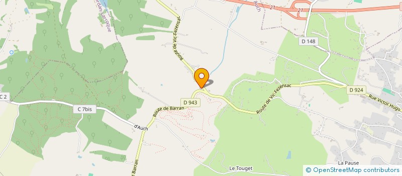 localisation de l'entreprise SARL FERRER à AUCH