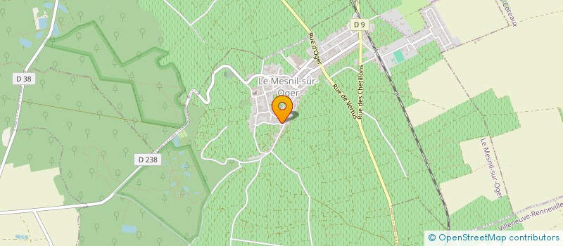 localisation de l'entreprise SARL FERRETTE-TURGY  LE MESNIL-SUR-OGER