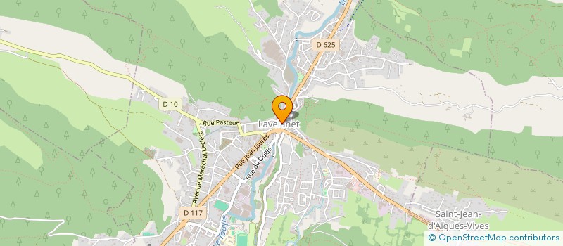 localisation de l'entreprise SARL FERRIE à LAVELANET