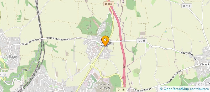 localisation de l'entreprise SARL FERRO  RILLIEUX-LA-PAPE