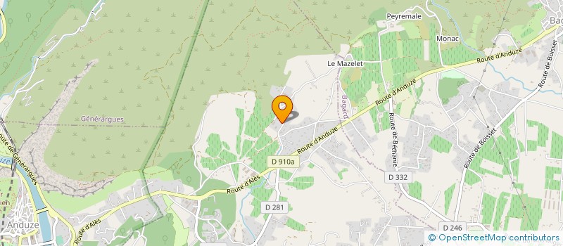 localisation de l'entreprise SARL FERRONNEIE BARBUT à BOISSET-ET-GAUJAC