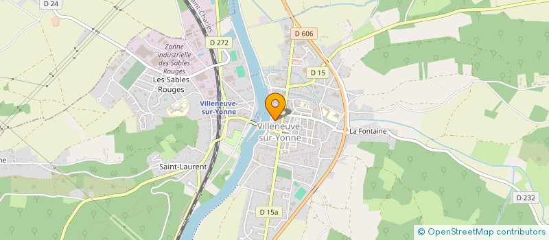 localisation de l'entreprise SARL FERTEL à VILLENEUVE-SUR-YONNE