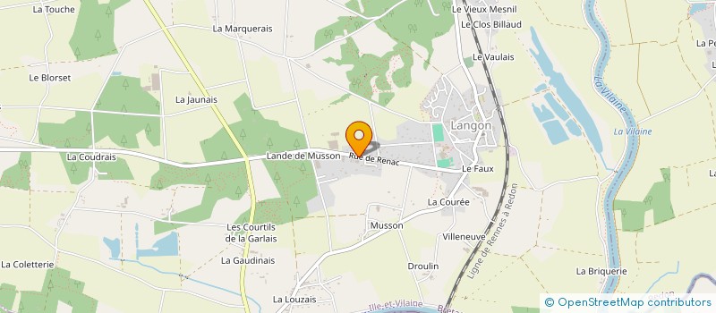localisation de l'entreprise SARL FEVRIER TAXIS AMBULANCES à LANGON