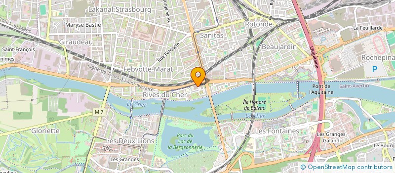 localisation de l'entreprise SARL FEZARD  TOURS