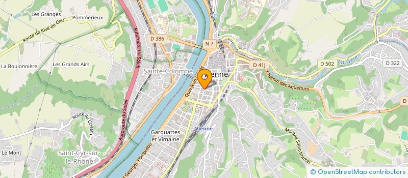 localisation de l'entreprise SARL FFBD à VIENNE