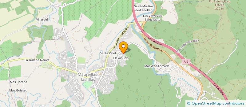 localisation de l'entreprise SARL FG BATISERVICES à MAUREILLAS-LAS-ILLAS