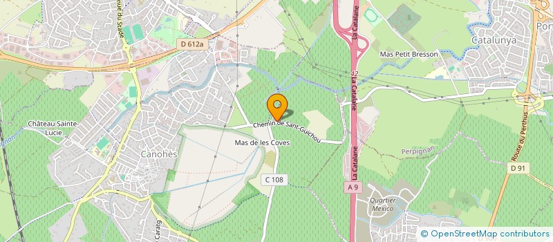 localisation de l'entreprise SARL FG CONSTRUCTIONS  CANOHES