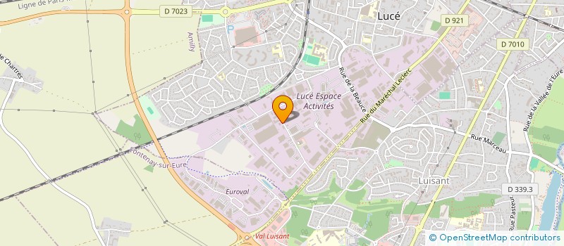 localisation de l'entreprise SARL FGC à LUCE